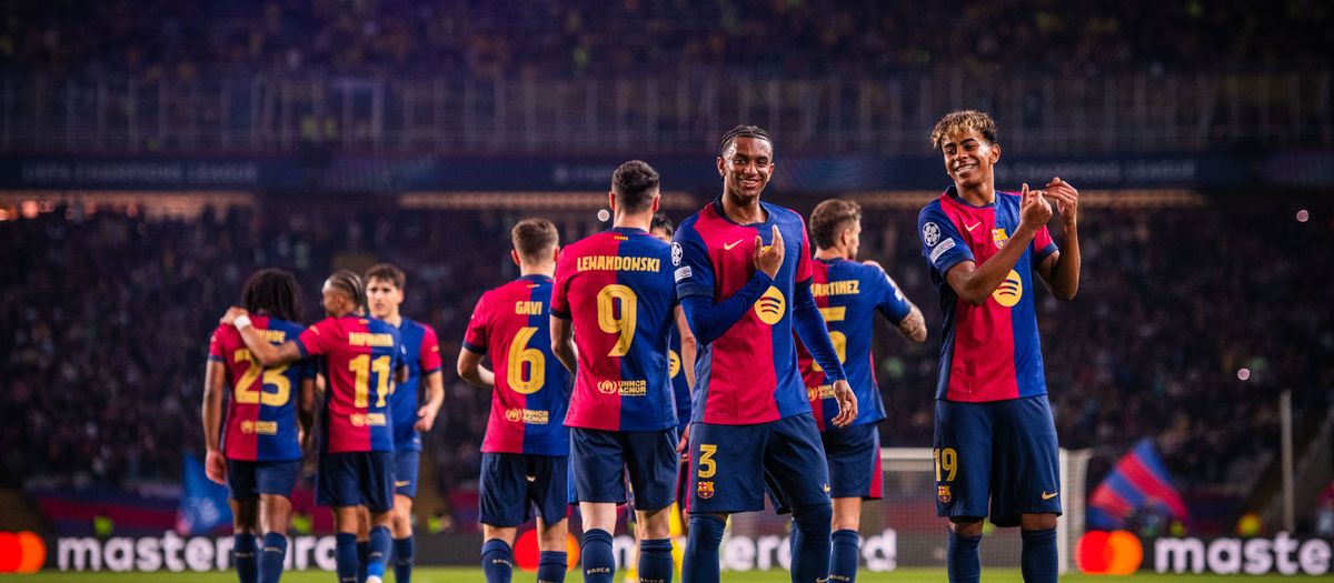 Barça 4-0 win over Dortmund in photos