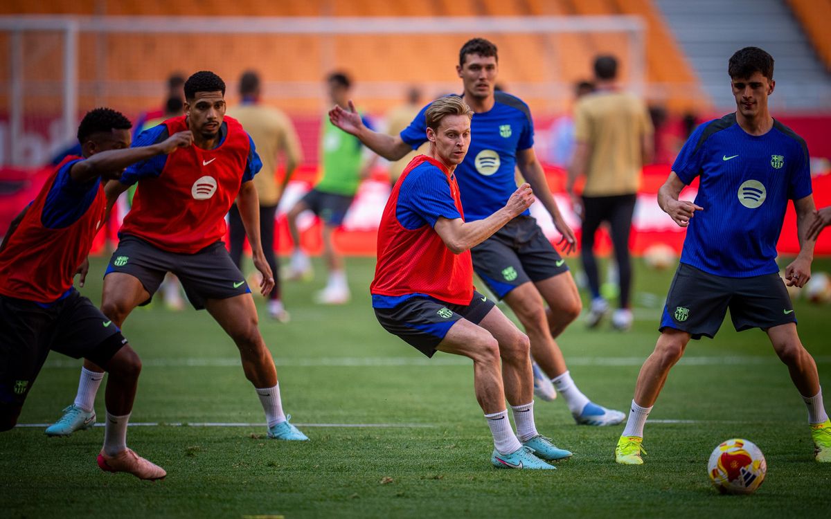 Final session before the big day