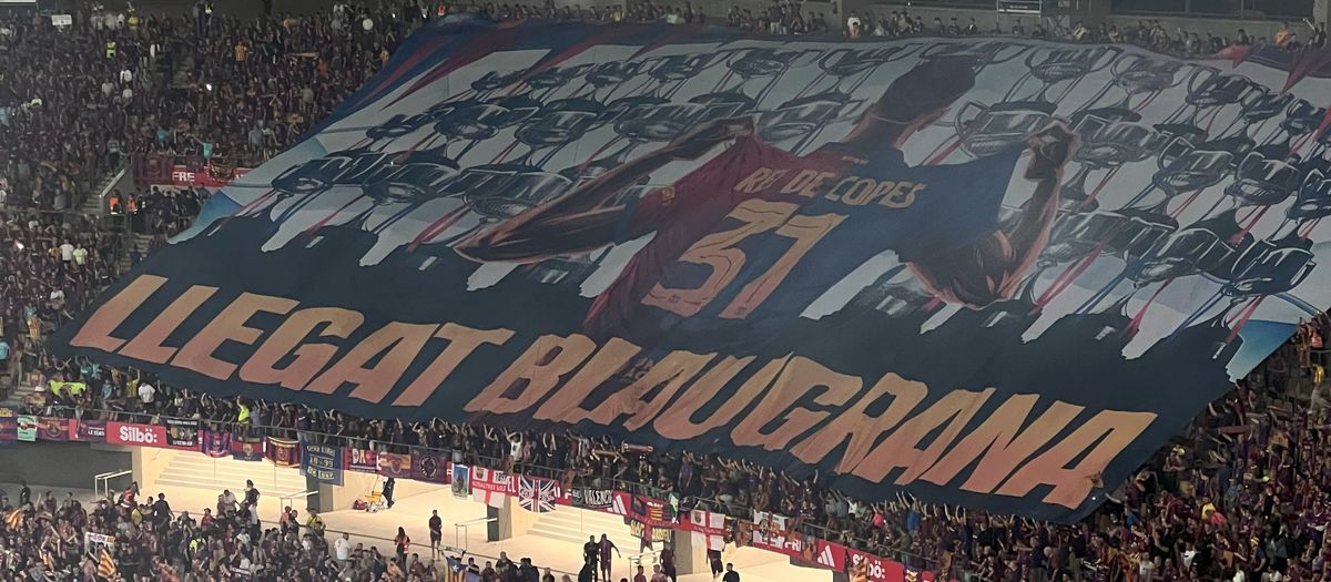 El legado azulgrana que han dejado los culers con el tifo antes de la final