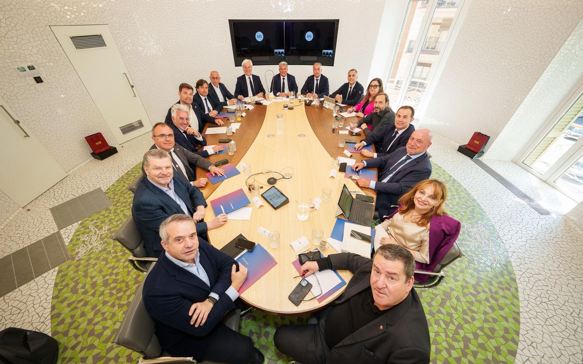 Reunión de la Junta Directiva en la sede de Nike en Barcelona