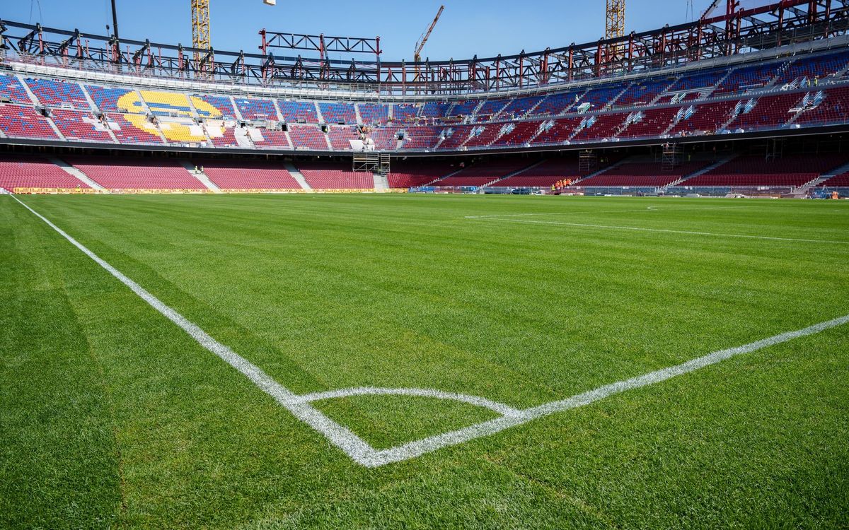 Spotify Camp Nou taking shape