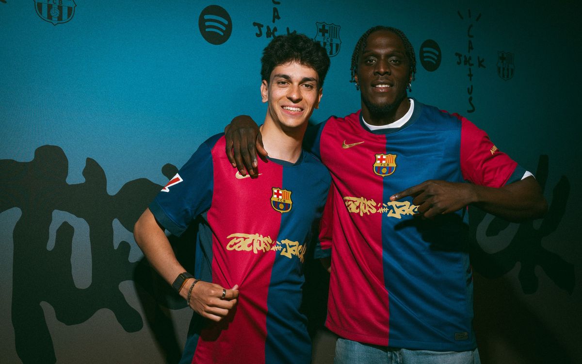 FC Barcelona organises exclusive dinner to present the Clsico 'Cactus  Jack' jersey
