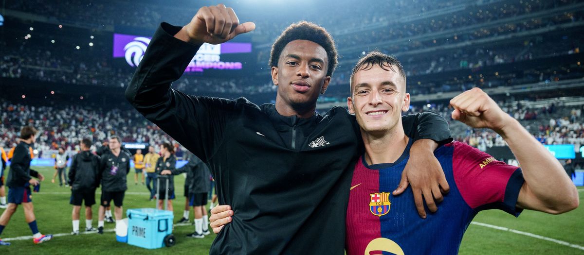 Alejandro Balde and Marc Casadó declared fit