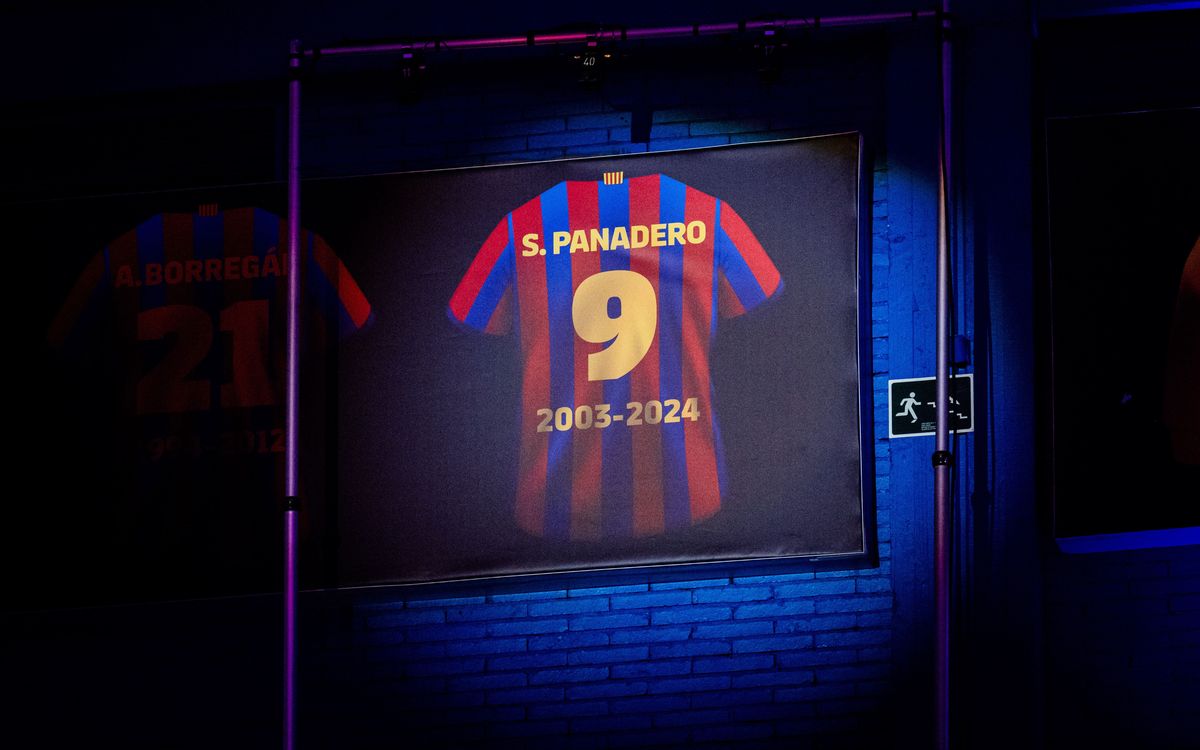 El '9' de Sergi Panadero ya cuelga del Palau