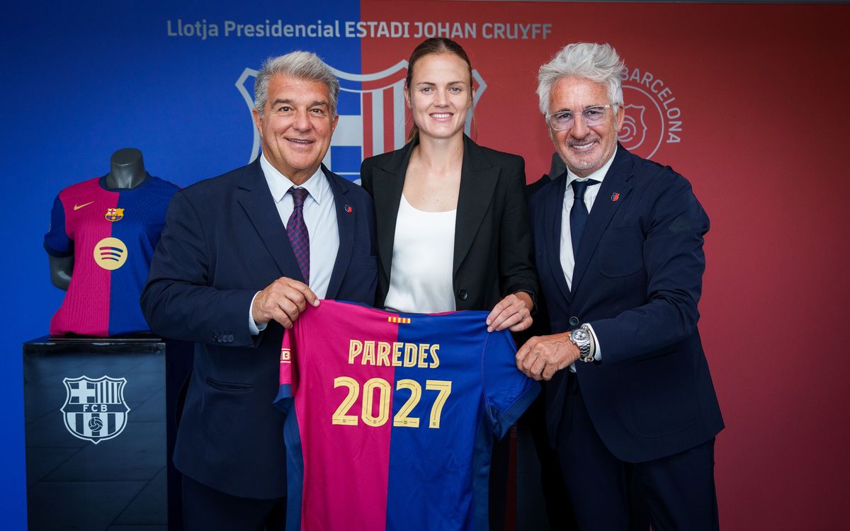 Acuerdo para la renovación de Irene Paredes hasta 2027