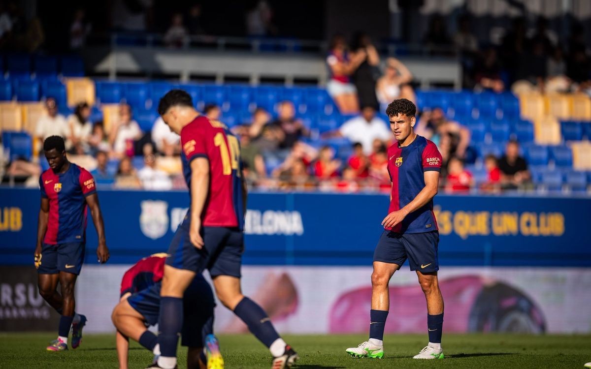 Barça Atlètic - Unionistas de Salamanca: Final de temporada agre (2-1)