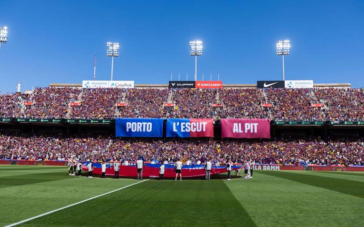 Temporada histórica en el Estadi Olímpic Lluís Companys: el Barça supera récords de facturación y asistencia