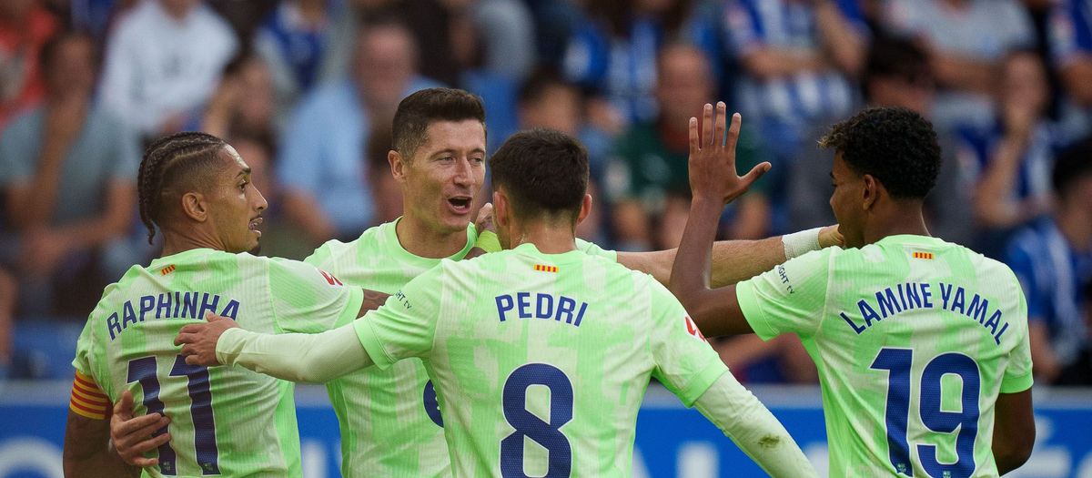 Cinco azulgranas optan a los premios de La Liga 24/25