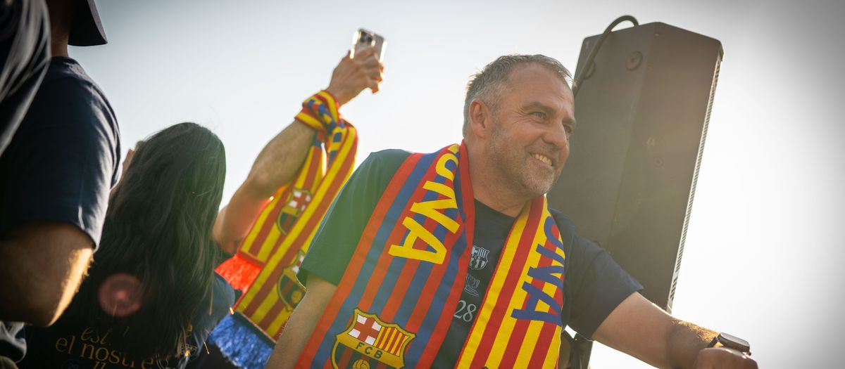 Hansi Flick: 'We can be happy, but we have to keep moving forward'