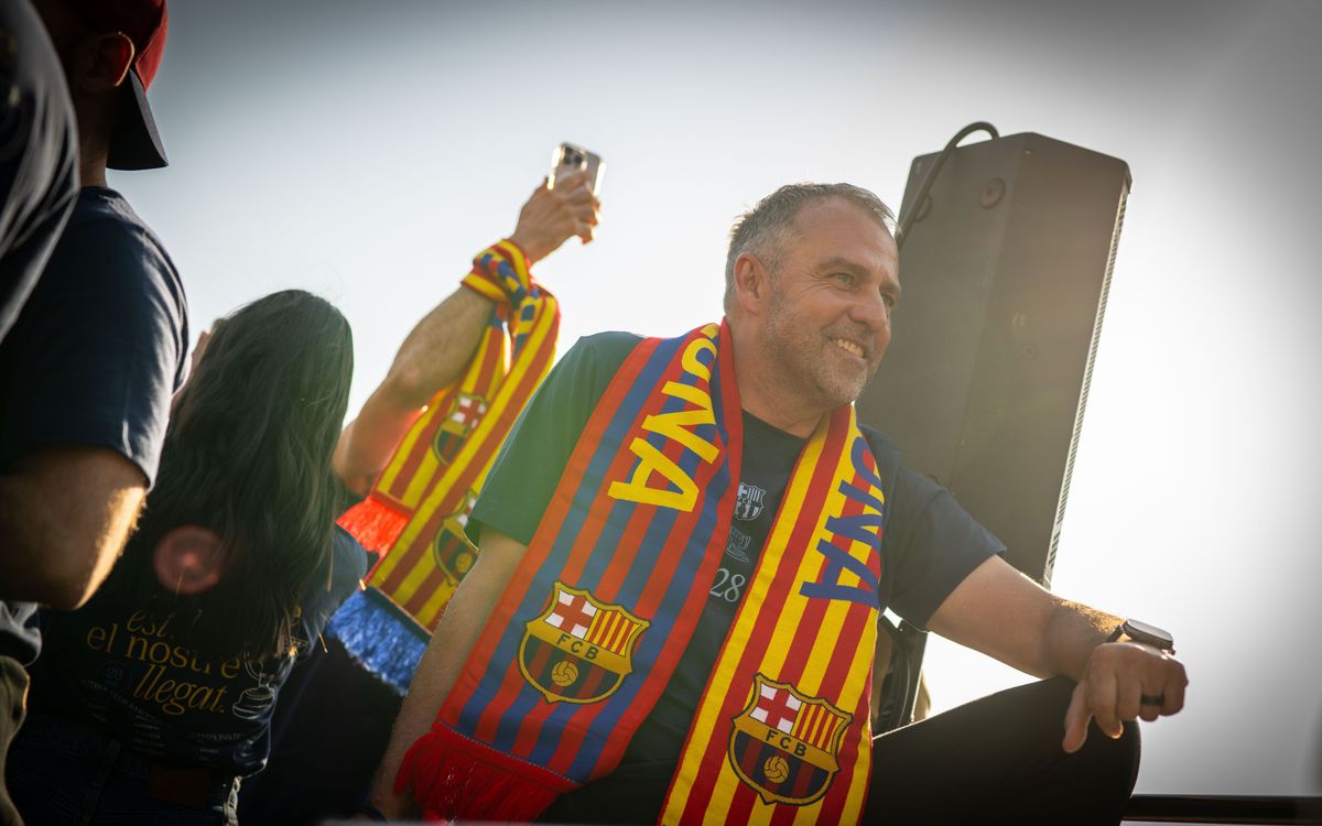 Hansi Flick: 'We can be happy, but we have to keep moving forward'