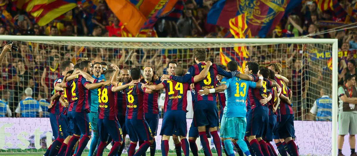 10 years since the Copa del Rey win at Spotify Camp Nou