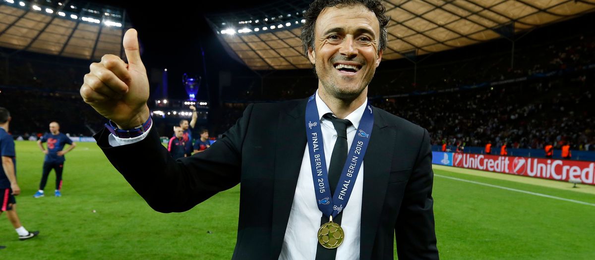 El discurso de Luis Enrique antes de la final de Berlín