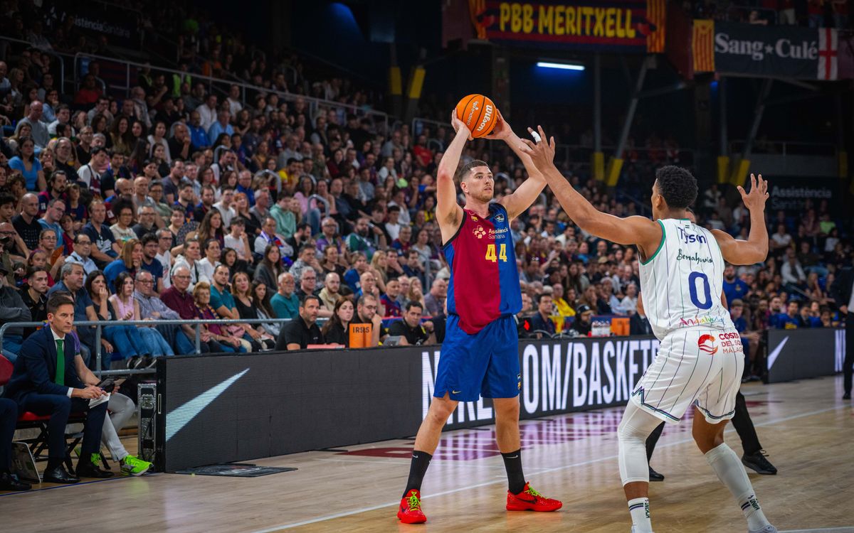Barça - Unicaja: Match ball en el Palau