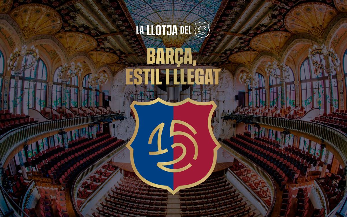 ‘La Llotja del 125' se despide celebrando el estilo y el legado del Barça en un programa especial en el Palau de la Música