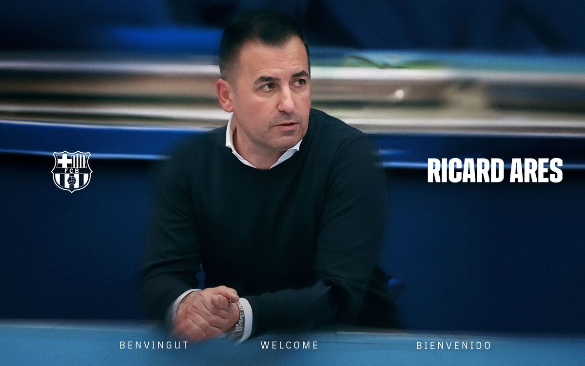 Ricard Ares, nouvel entraîneur du Barça Hockey