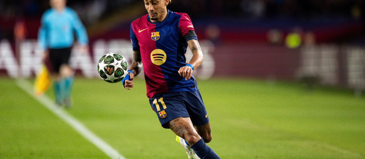 Three years since Raphinha's presentation