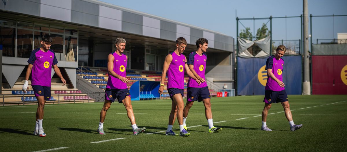 Double séance d'entraînements
