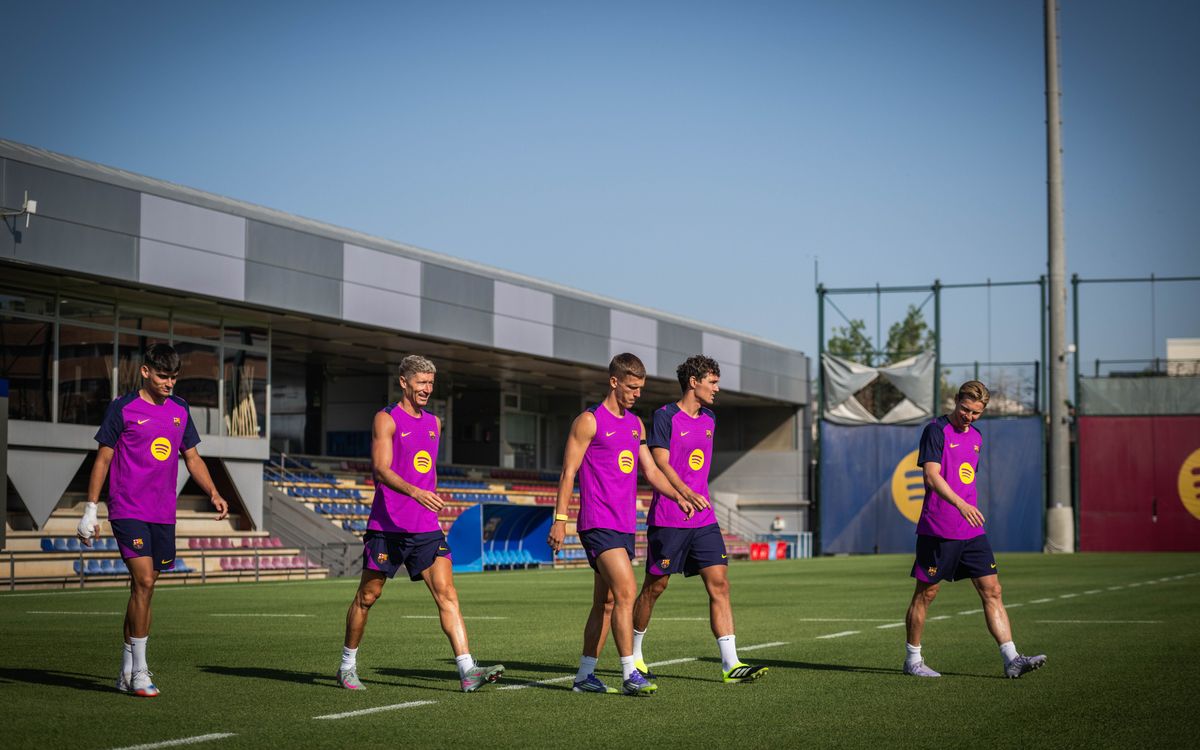 Double séance d'entraînements