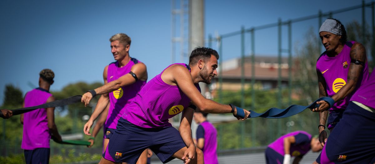 Second double session of preseason complete