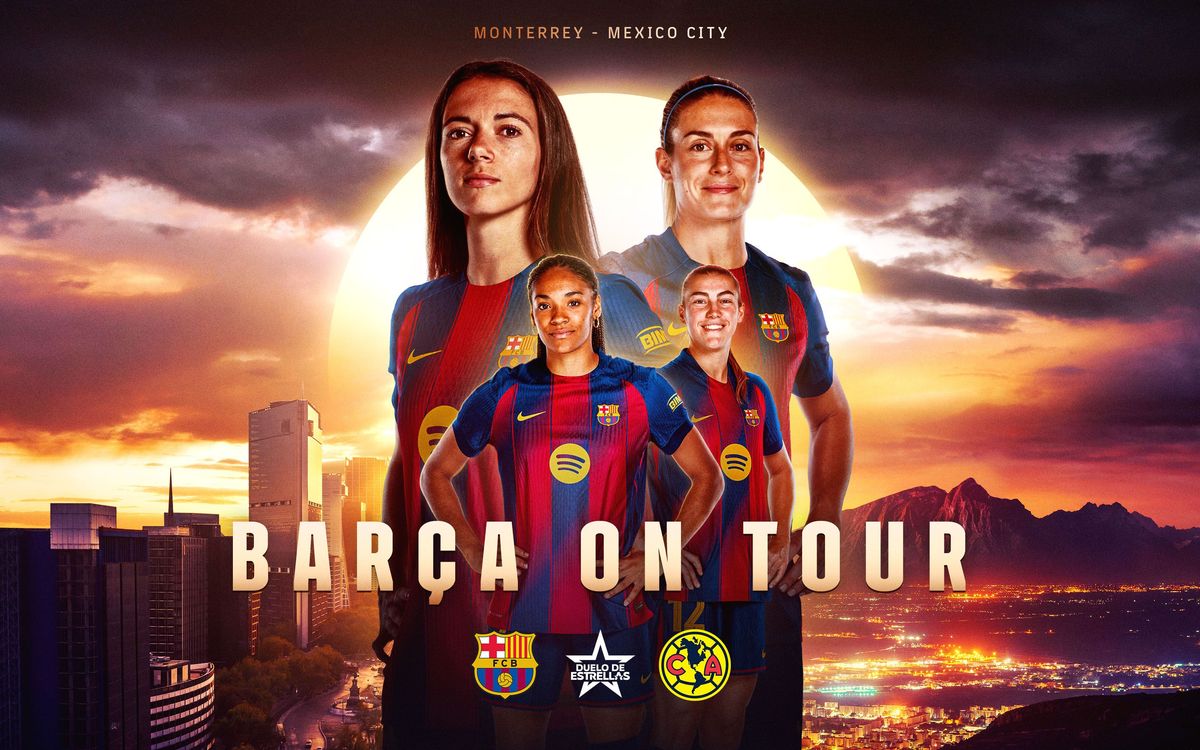 Barça Women returning to Mexico this preseason