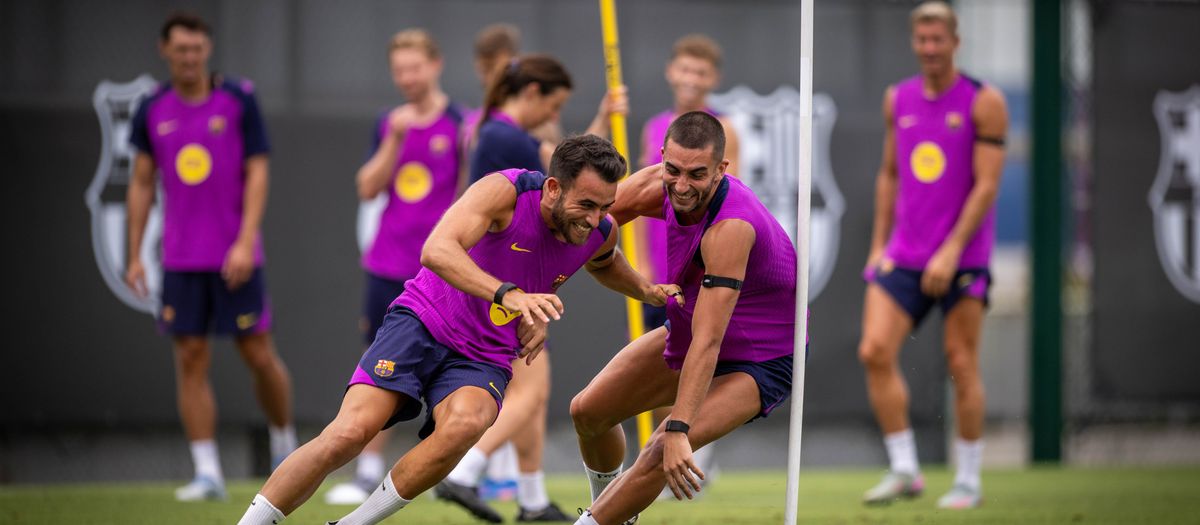 Último entrenamiento antes de viajar a Asia