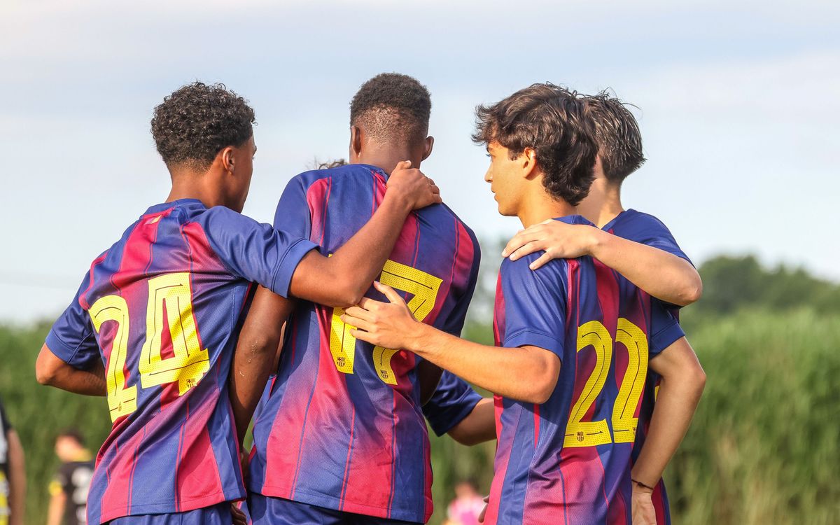 Barça Atlètic - UE Olot: Primer test, superado con nota (3-0)