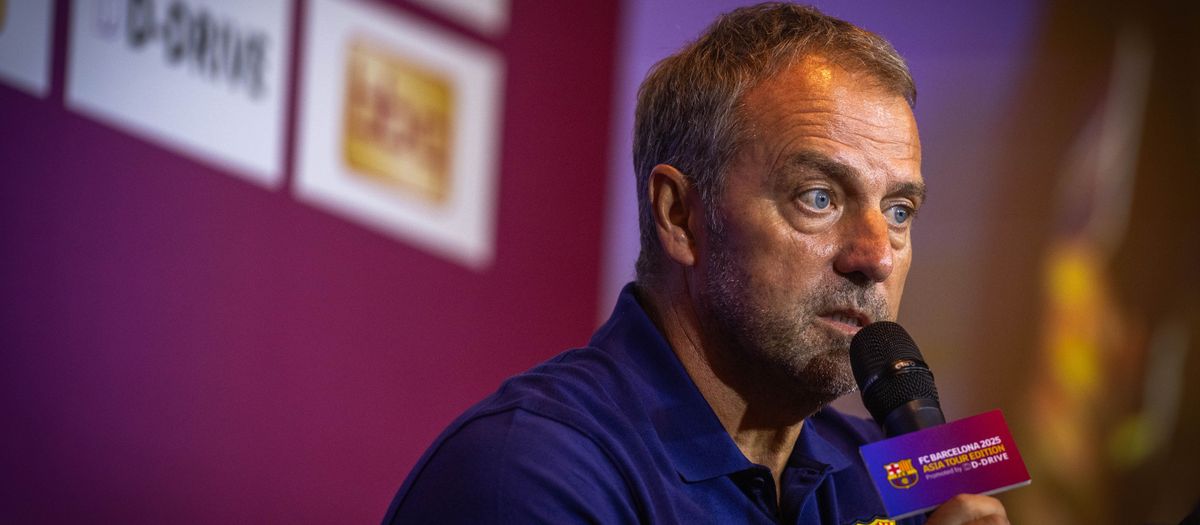 Hansi Flick: “Queremos jugar al máximo nivel”