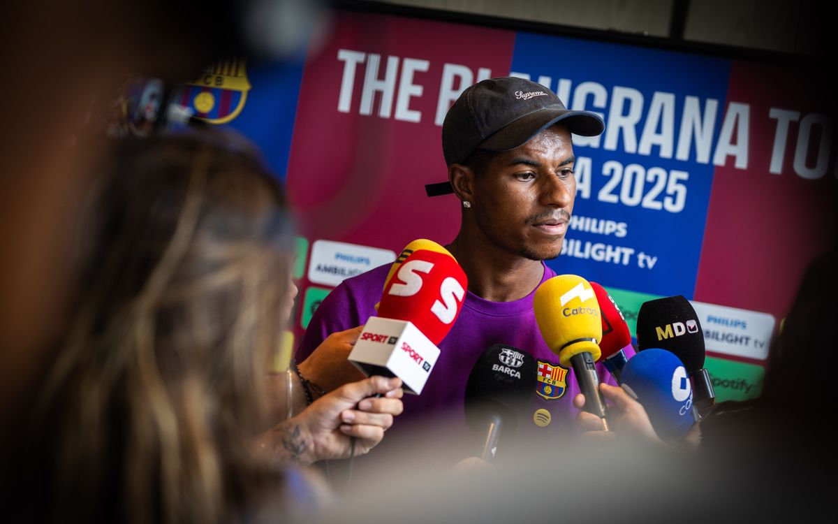 Marcus Rashford: 'I accept the challenge'