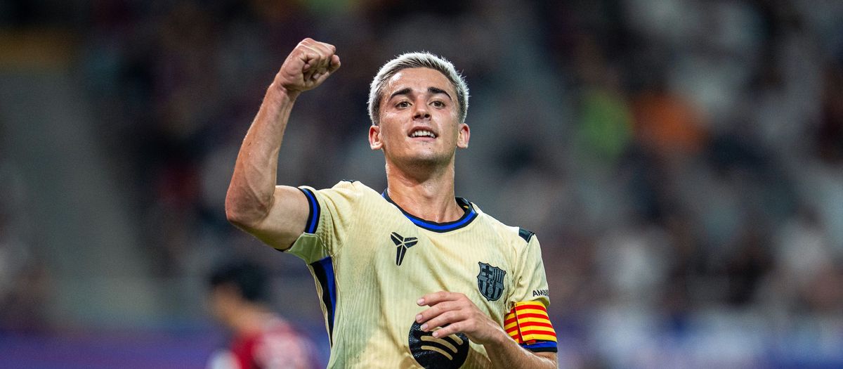 Gavi, máximo goleador de la gira asiática