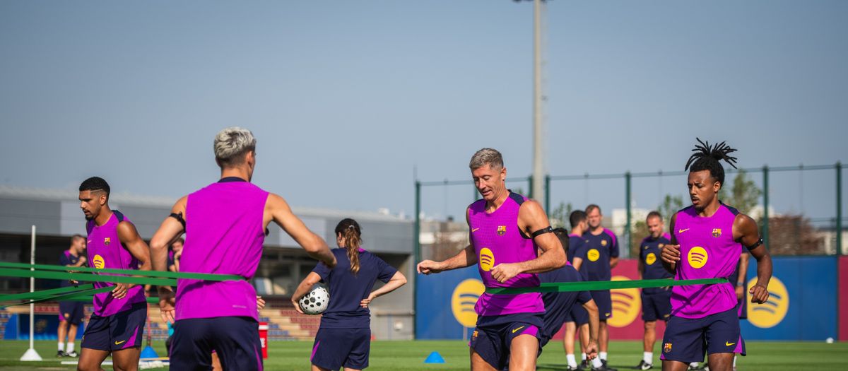 El primer equipo vuelve al trabajo después de la gira asiática