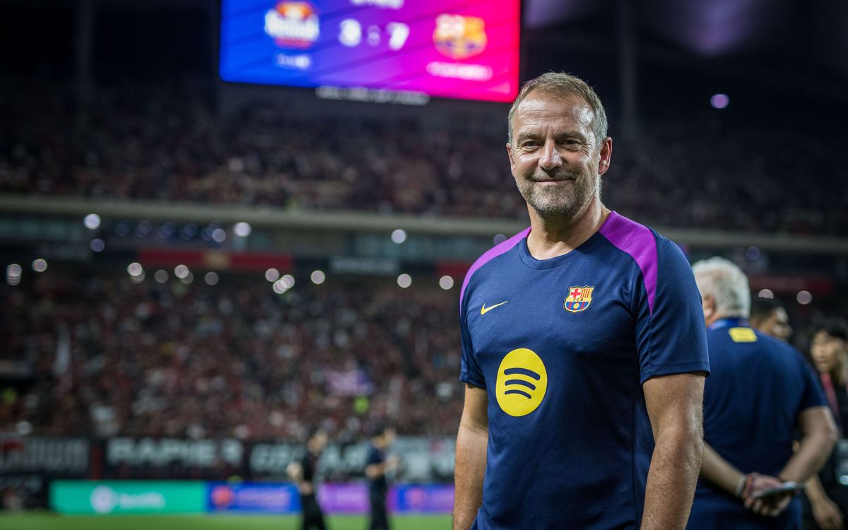 Hansi Flick, nominado a mejor entrenador del año