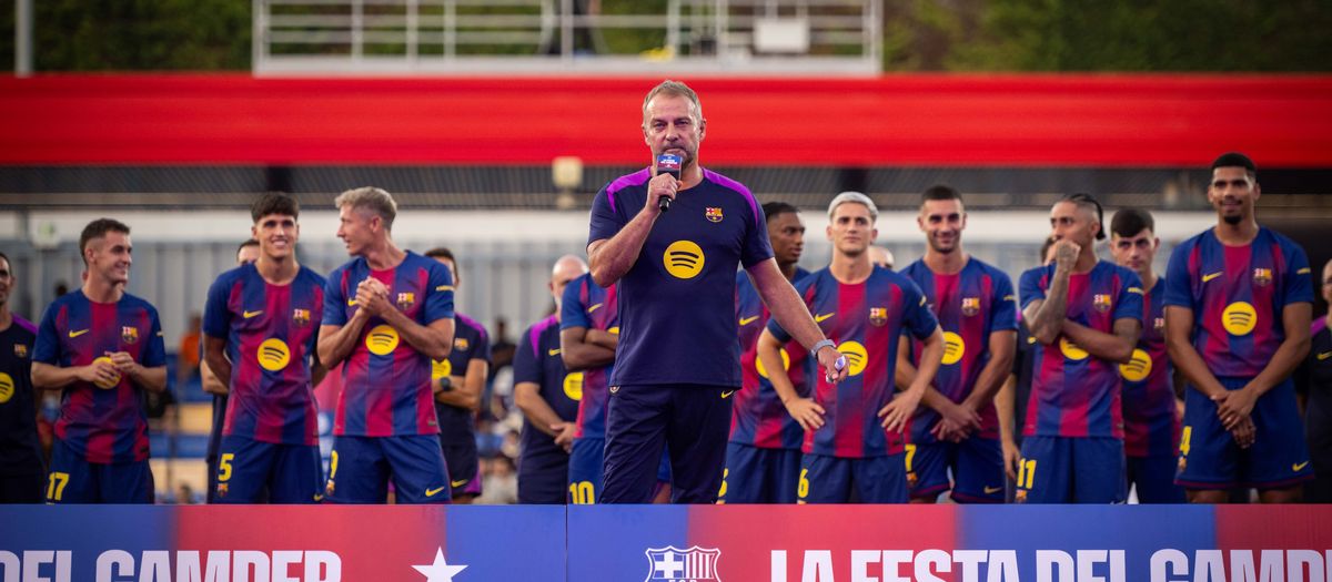 Presentado el primer equipo del FC Barcelona 2025/26