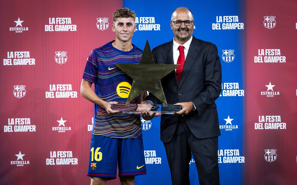Fermín, homme du match du Trophée Joan Gamper