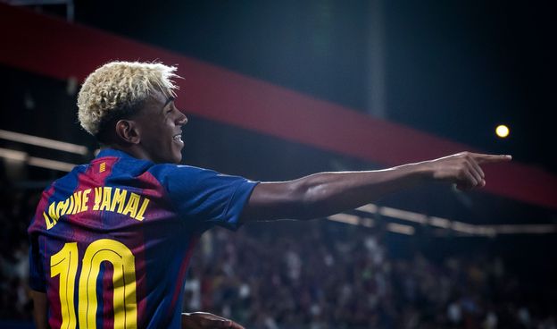 FC Barcelona COLDPLAY ラミン・ヤマル ラミン・ヤマル、プレシーズンのトップスコアラー