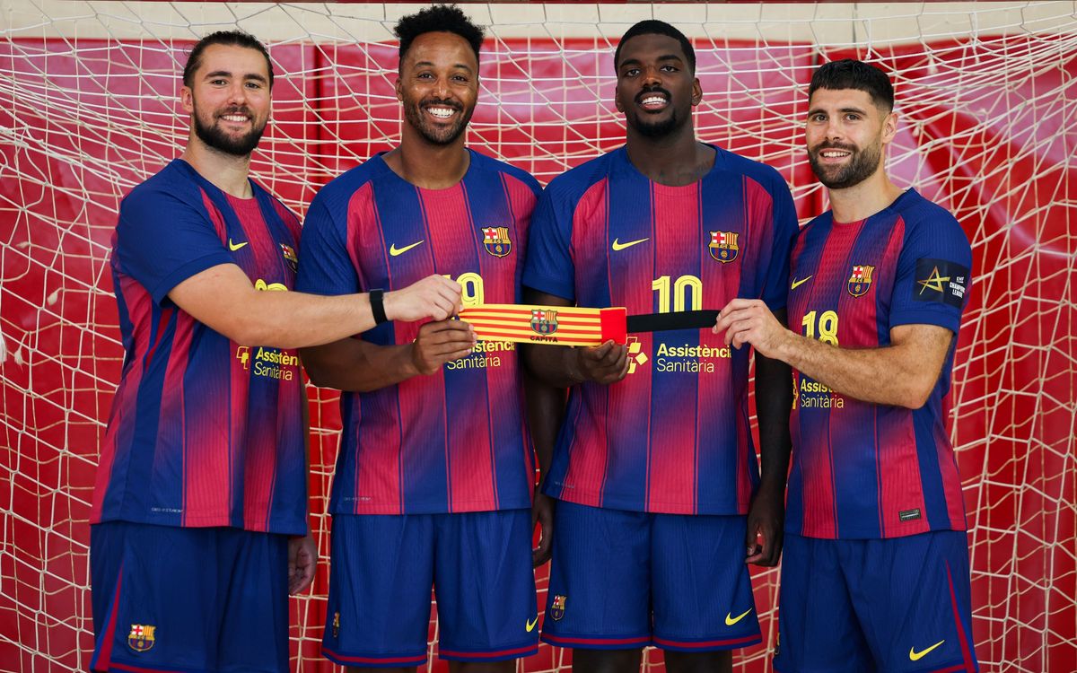 Luís Frade entra en el cuarteto de capitanes del Barça