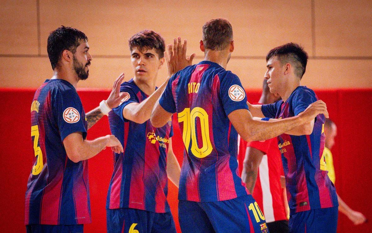 Barça - Toulon Métropole Futsal: Goleada en el primer test de pretemporada (6-0)