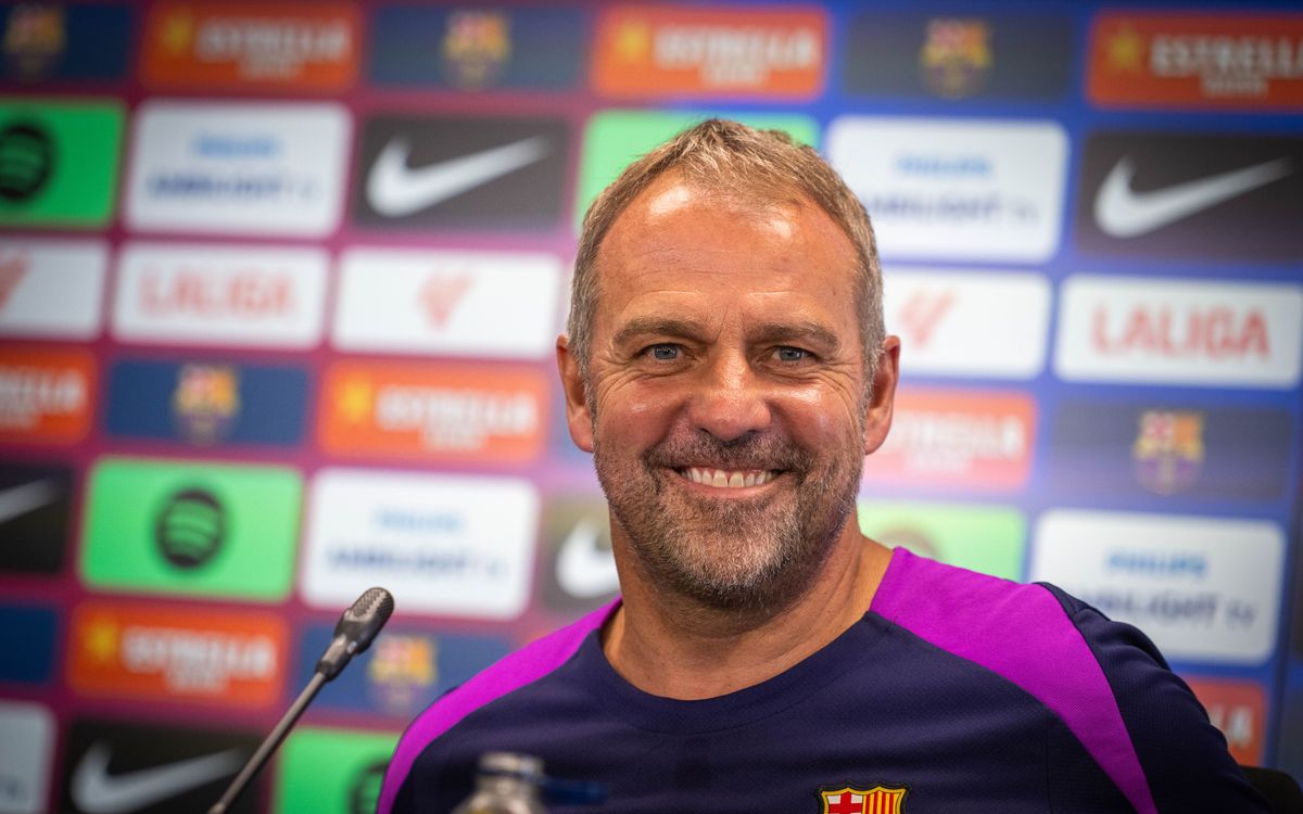 Hansi Flick: 'We'll give it everything'