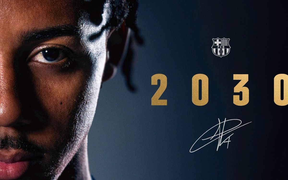 ジュール・クンデと FCバルセロナ、2030年まで契約延長