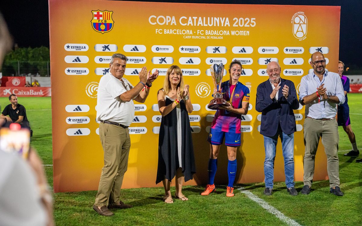 L'onzena Copa Catalunya per al Barça femení