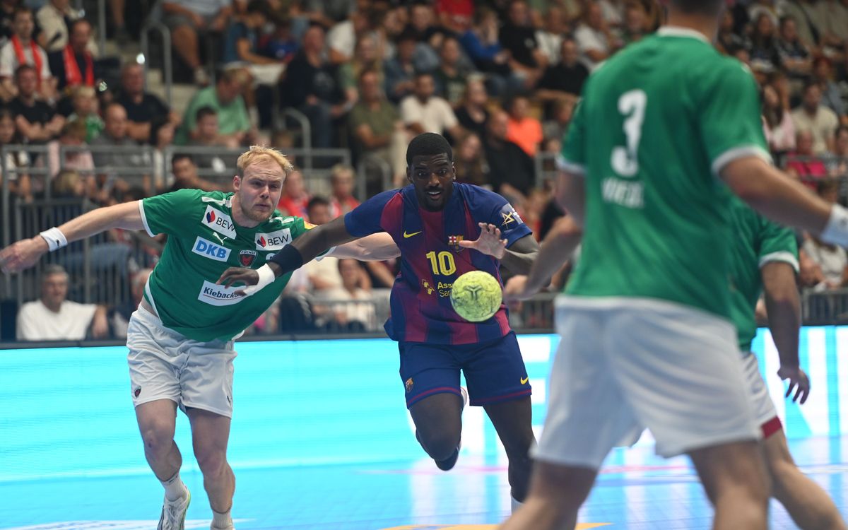 Füchse Berlin - Barça: Campeones de la Premium Cup (33-34)