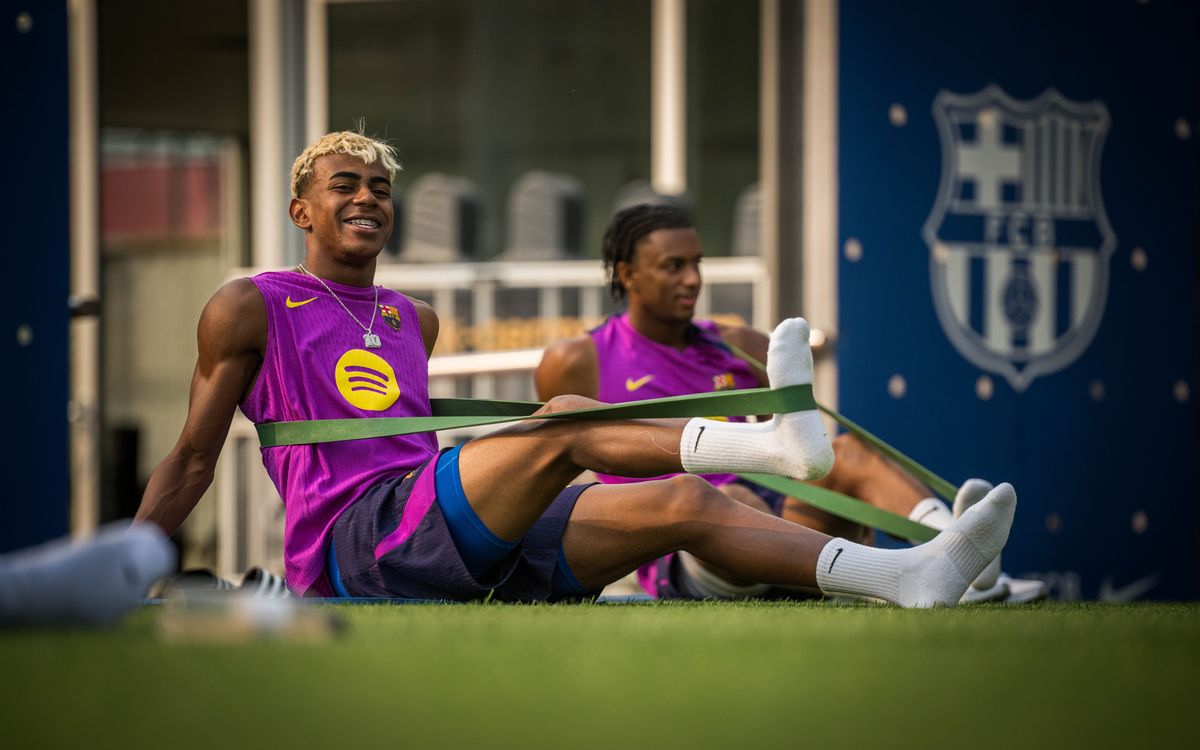 Sessió de recuperació després del triomf