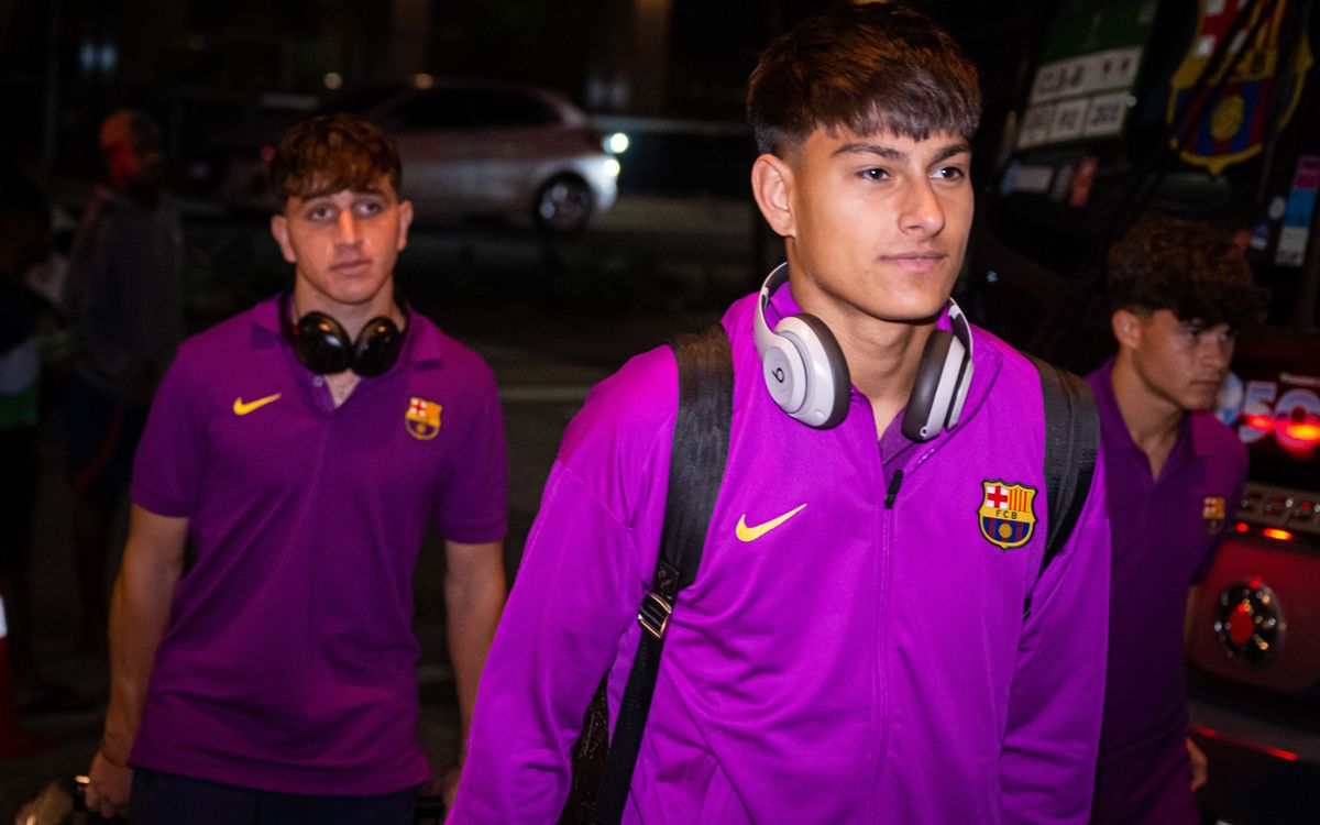 Río de Janeiro recibe al Barça Sub20