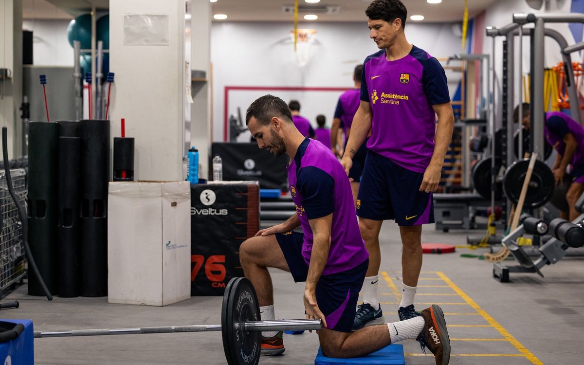 Barça - CP Vilafranca: Test de pretemporada
