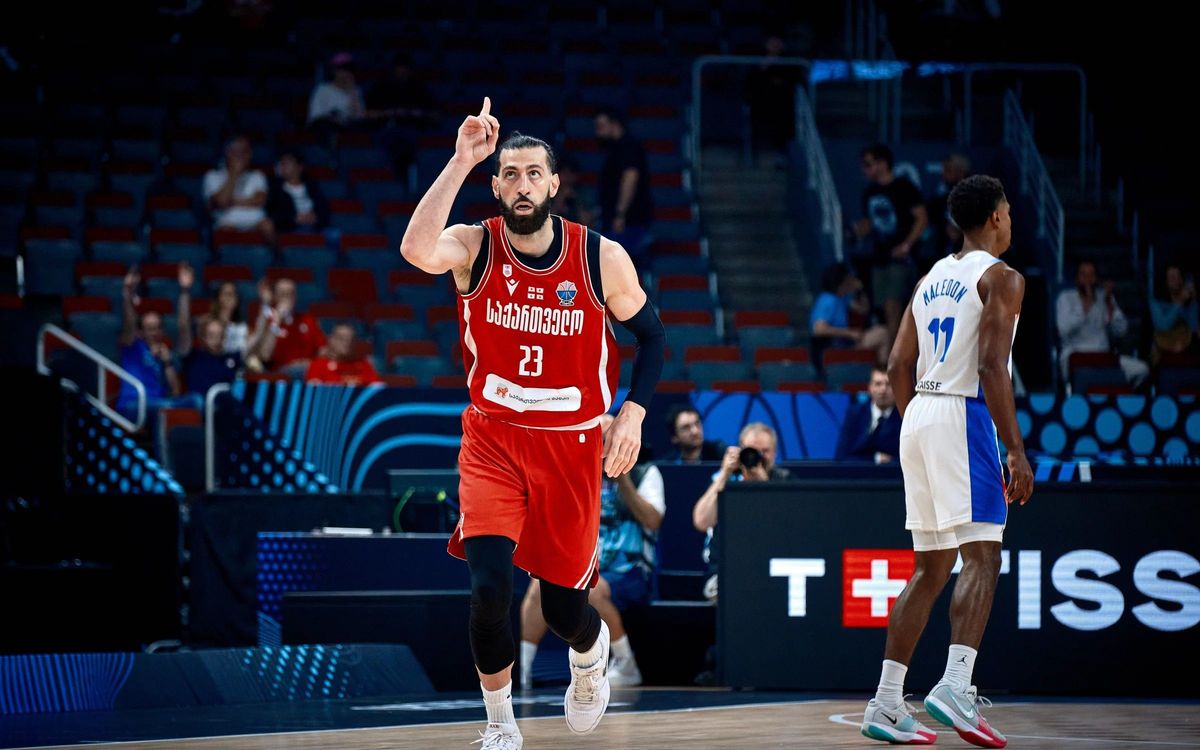 La Georgia de Shengelia, clasificada para los cuartos de final del Eurobasket