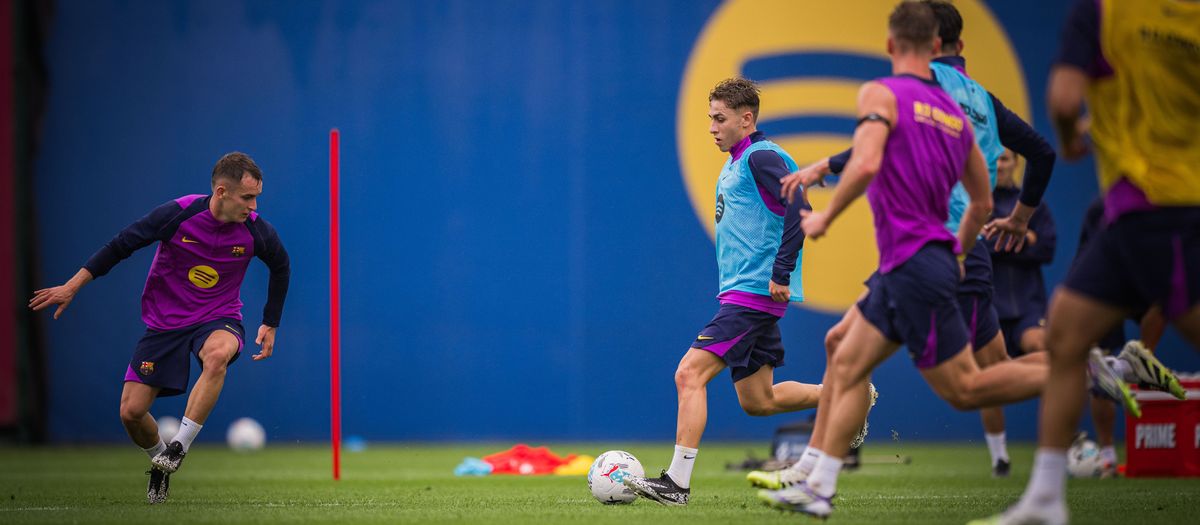 New faces back for training