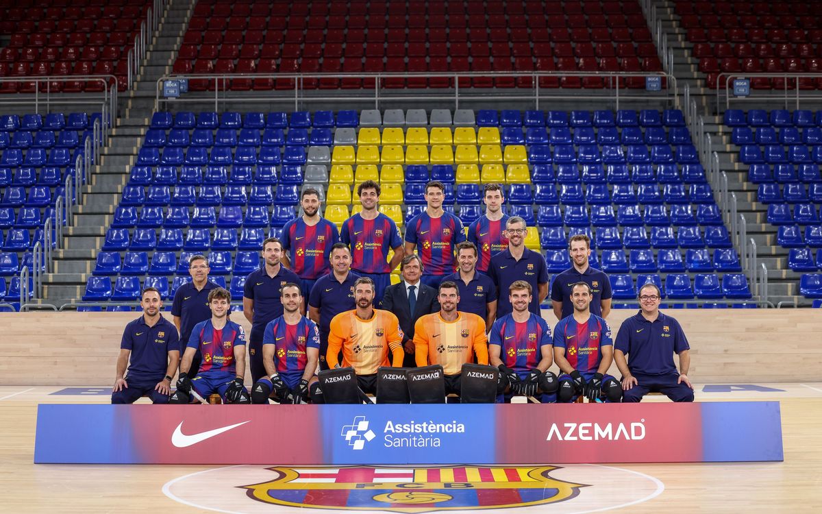 Con la plantilla al completo