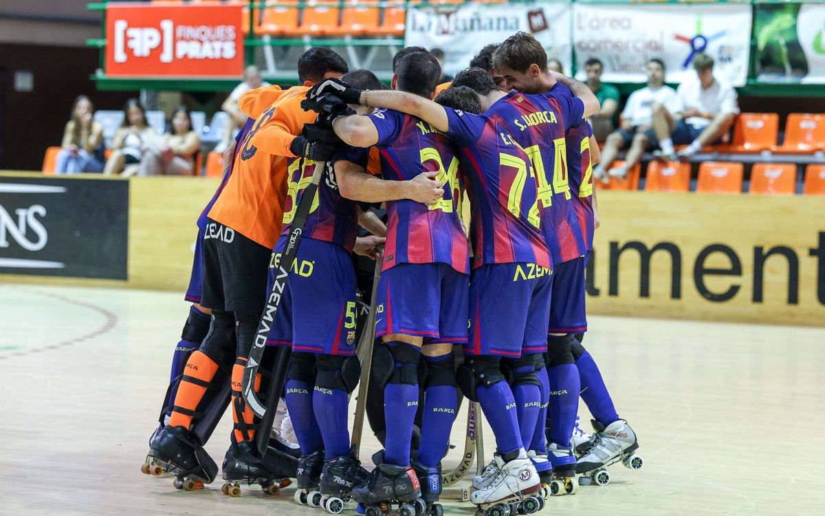 Calafell La Menorquina-Barça: A pel primer títol