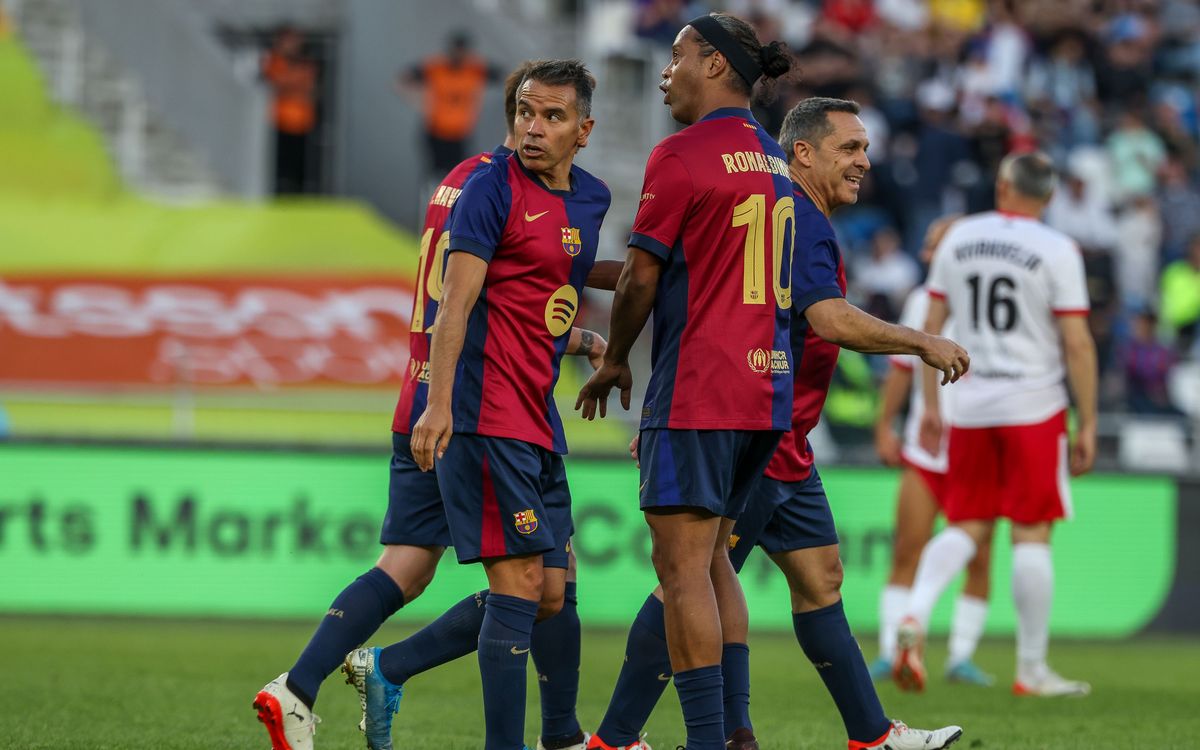 Barça Legends heading back to Africa