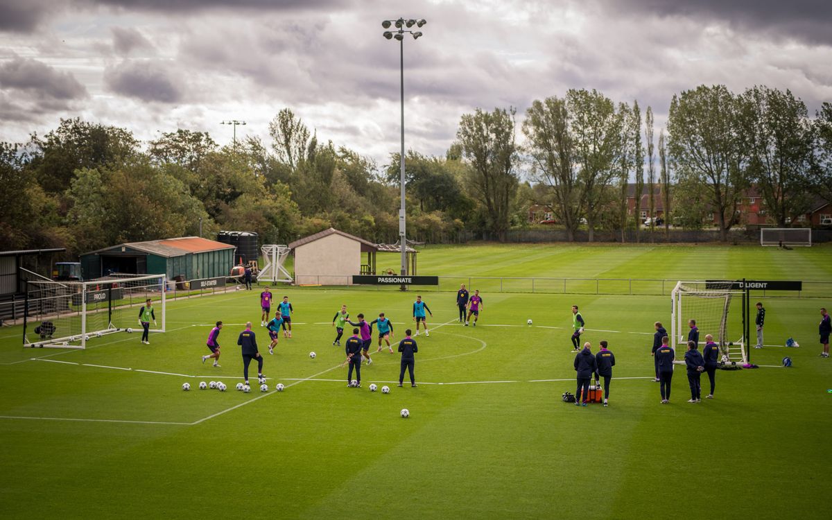 Sesión de recuperación y activación, en dos grupos