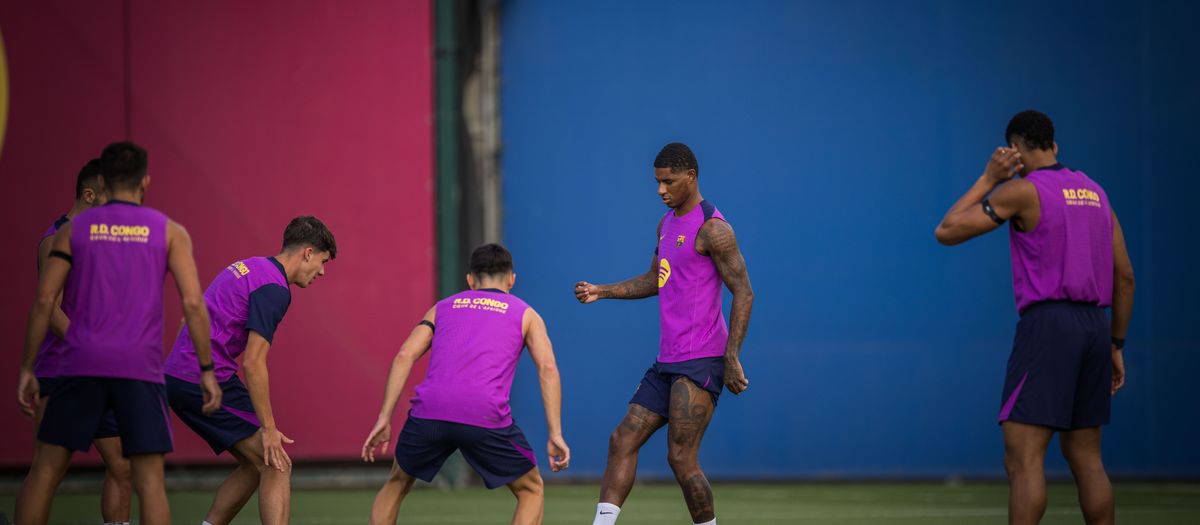 Ultimando detalles antes del Barça-Getafe